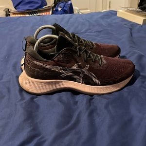 Asics Womens Gel Nimbus Lite 3 1012B198 Purple Running Shoes Sneakers Size 10